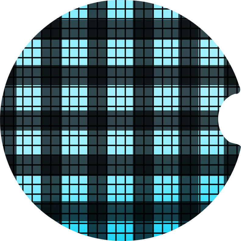 Blue plaid