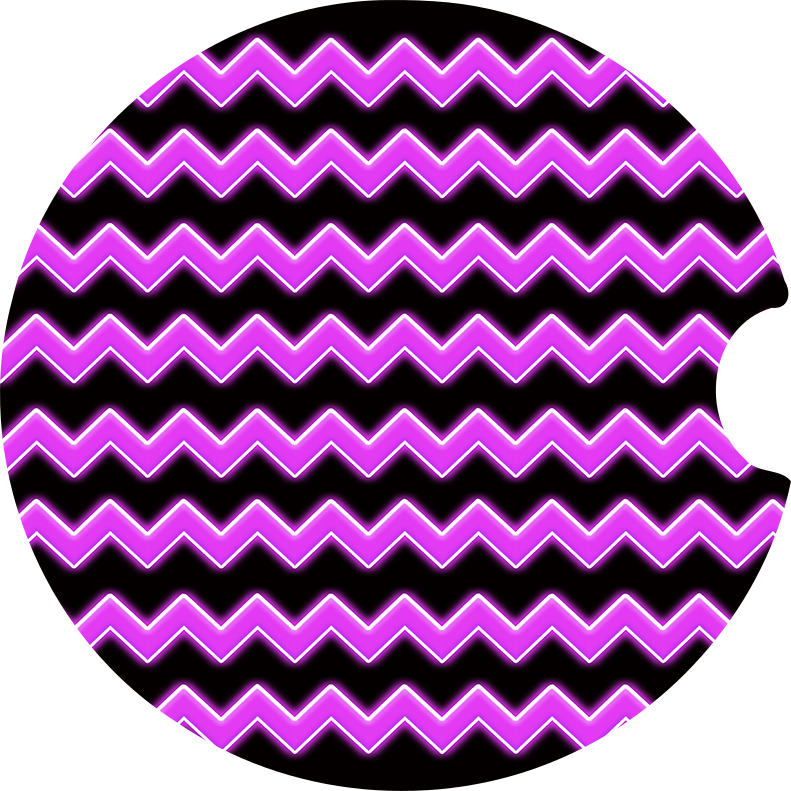 Purple zigzag