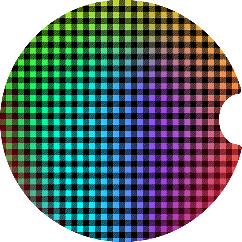 Multi color checked