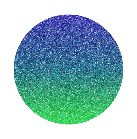 Blue green sparkle