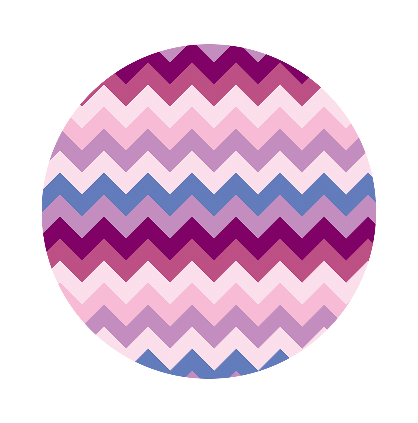 Pink and purple zigzag